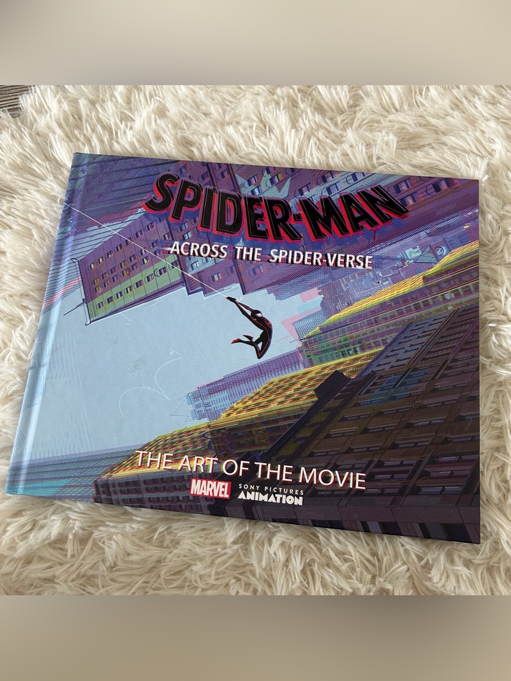 Spiderman Across the Spider Verse Movie Art Book
